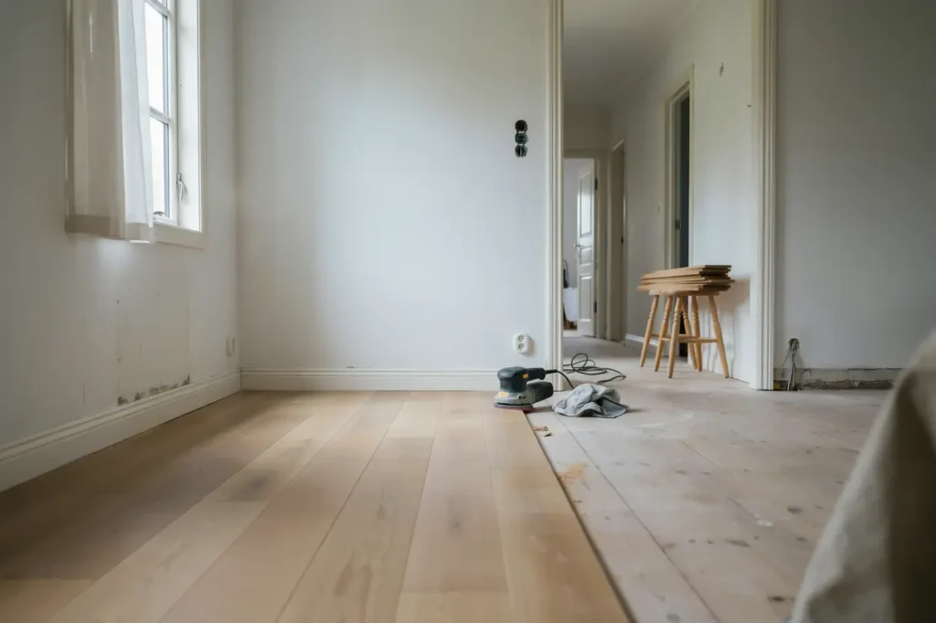 golvl ggning eller golvslipning s lyfter du hemmets k nsla v rde och h llbarhet