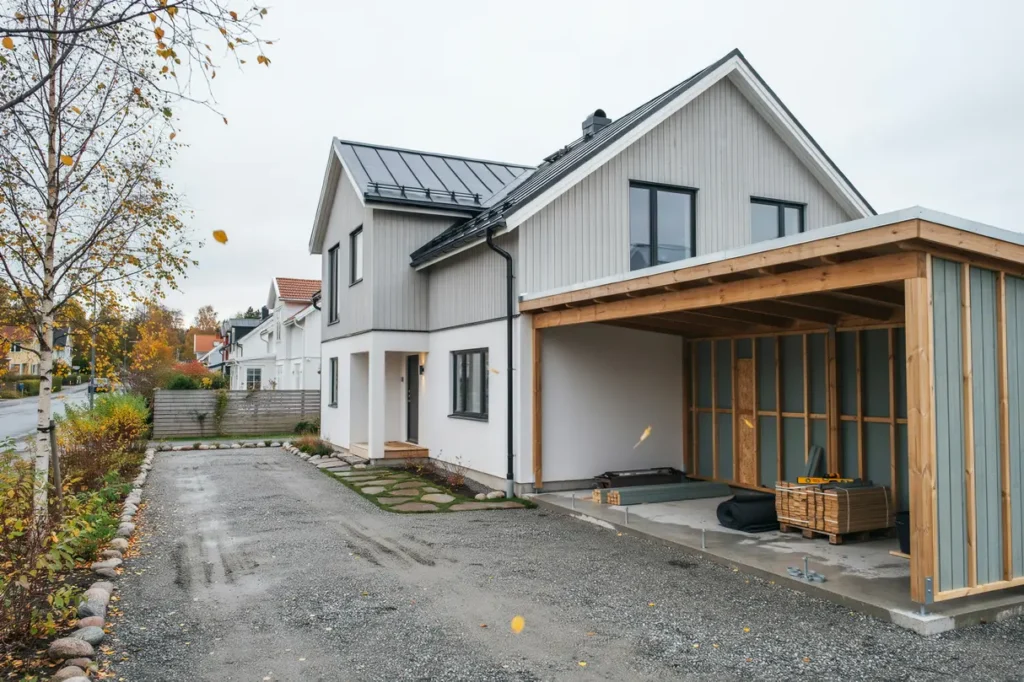bygga carport med f rr d regler grund materialval och vad som p verkar kostnaden