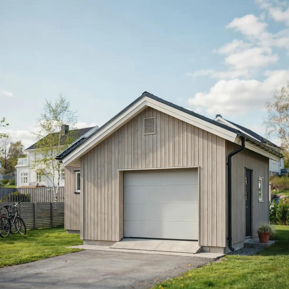 bygga garage i taby